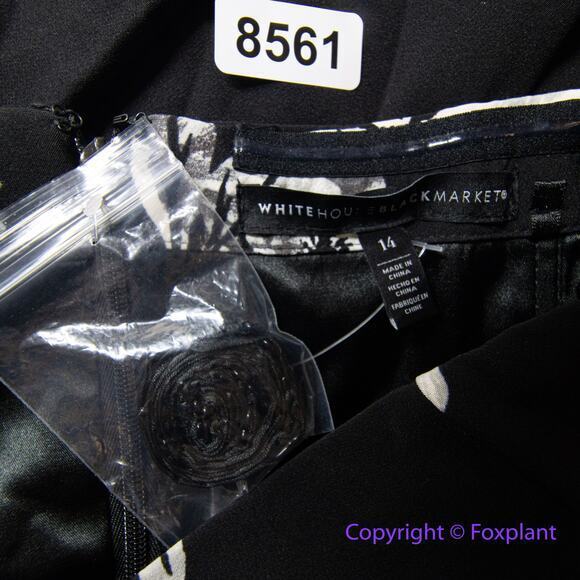 New! White House Black Market Convertible Floral-Bodice Jumpsuit, 14 - Picture 10 of 16